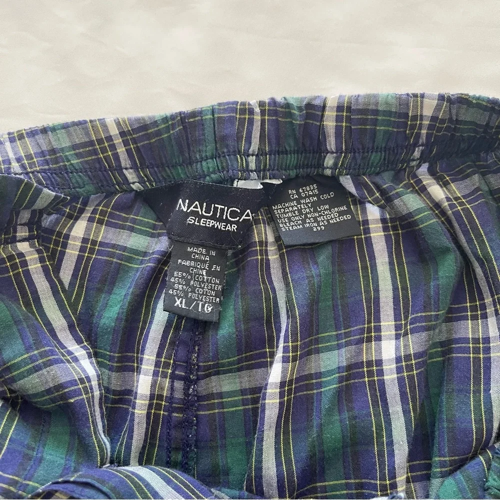 Nautica Sleepwear Men’s Vintage Striped  Pajama Set